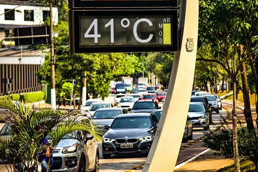 Imagem sobre Alarme para temperaturas escaldantes no Brasil