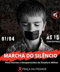 Imagem sobre Marcha do Silêncio lembra vítimas da ditadura na segunda