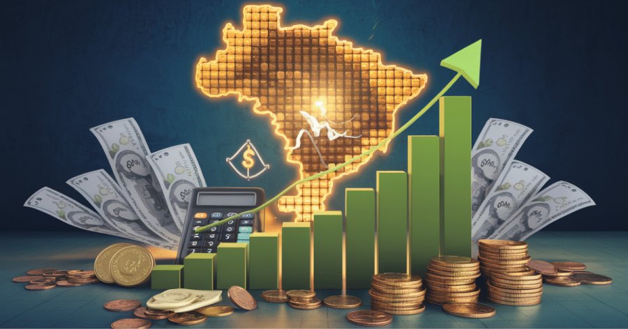 Imagem sobre O Brasil cresceu mais do que EUA em 2024 