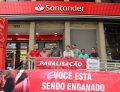 Protesto no Santander escancara abusos 