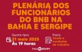 Plenária do BNB sobre condições de trabalho