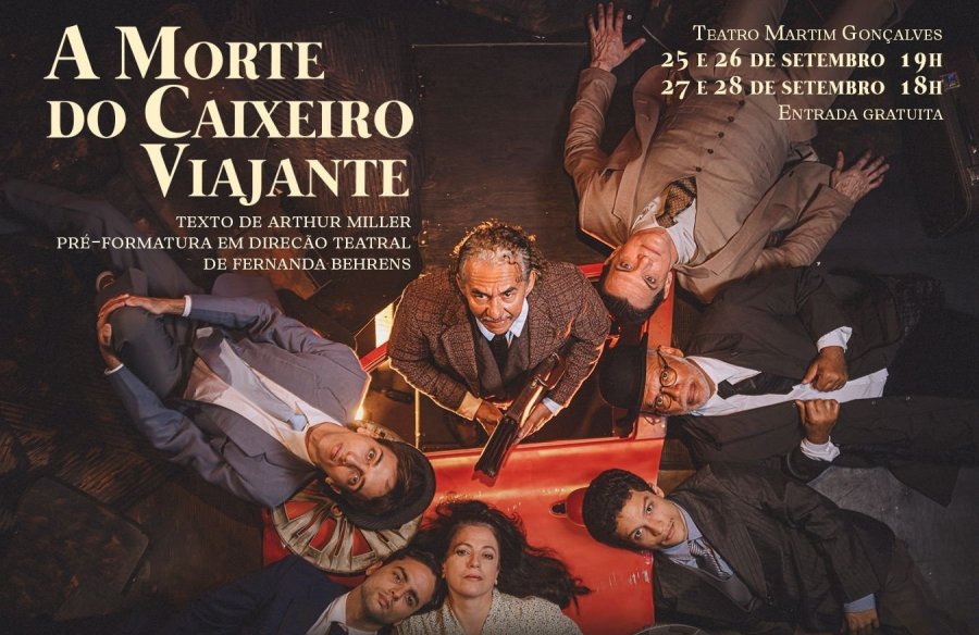 Imagem sobre A Morte do Caixeiro Viajante no Teatro Martim Gonçalves