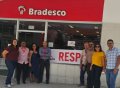 Protesto no Bradesco de Camaçari 